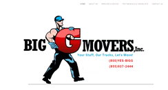 Desktop Screenshot of biggmoversinc.com